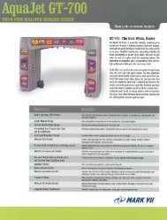 Mark VII - AquaJet GT-700 - Fultz Enterprises, Inc.