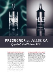 Special Edition 77 cl - Passugger Heilquellen AG