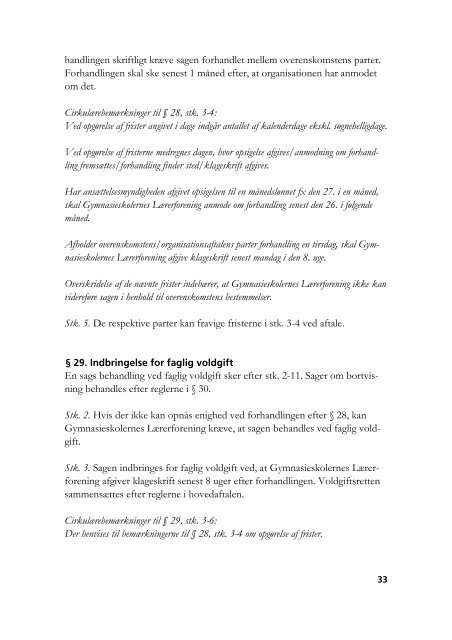 GL-overenskomsten - Gymnasieskolernes LÃ¦rerforening