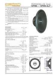 15PW6 I - Rev.01-08-07 - Ing.cdr - jbl selenium