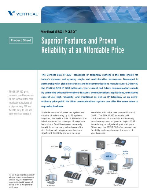 Vertical SBX IP 320 - King Technologies