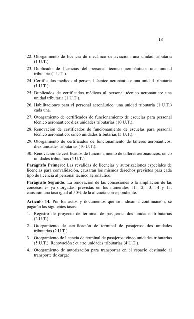 Ley de Timbre Fiscal - Servicio AutÃ³nomo de ContralorÃ­a Sanitaria