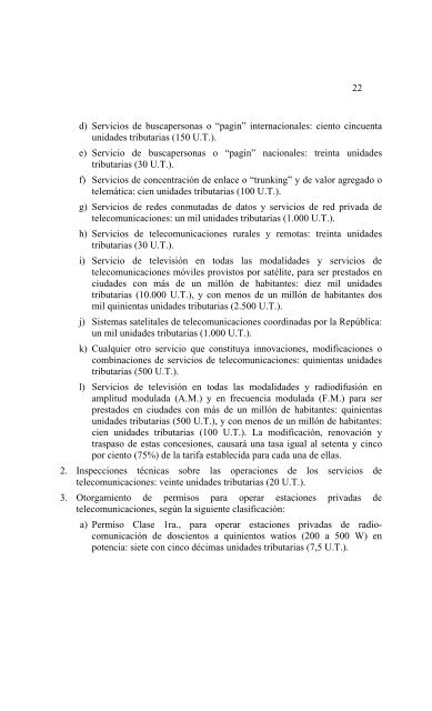 Ley de Timbre Fiscal - Servicio AutÃ³nomo de ContralorÃ­a Sanitaria