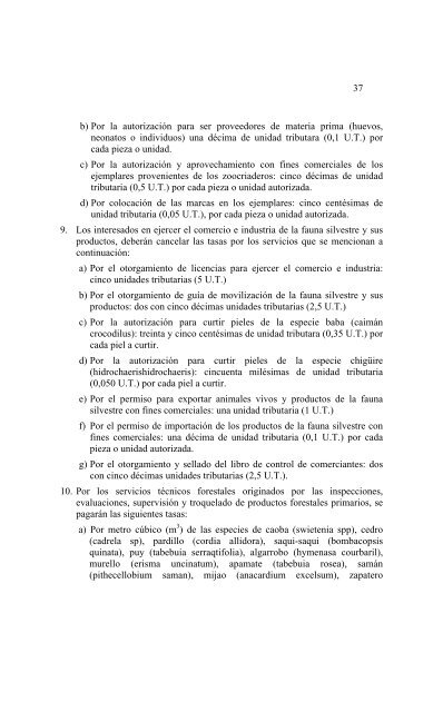 Ley de Timbre Fiscal - Servicio AutÃ³nomo de ContralorÃ­a Sanitaria