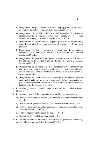 Ley de Timbre Fiscal - Servicio AutÃ³nomo de ContralorÃ­a Sanitaria