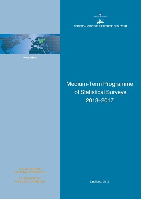 Medium-Term Programme of Statistical Surveys 2013â2017