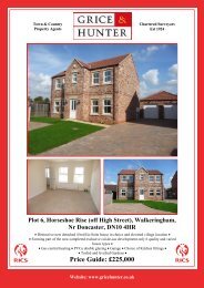 Plot 6, Horseshoe Rise, Walkeringham - Grice & Hunter