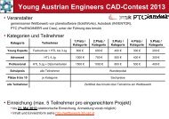Young Austrian Engineers CAD-Contest 2013 - ARGE 3D-CAD