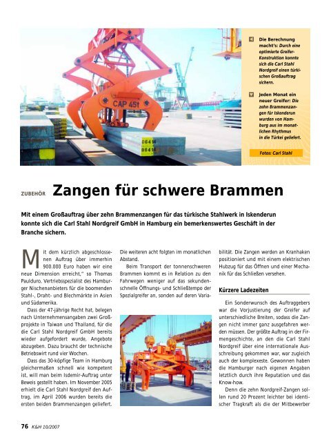 KRAN- EBETECHNIK - NFM Verlag Nutzfahrzeuge Management