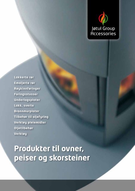 Produkter til ovner, peiser og skorsteiner - varmehuset