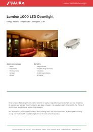 Lumine 1000 LED Downlight - Aura Light UK