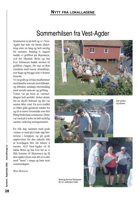 Syndrom nr 3 - 2006.indd - Arbeidsmiljøskaddes landsforening