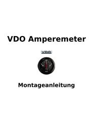 VDO Amperemeter