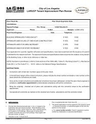 LARUCP Tenant Improvement Plan Review - ladbs