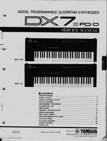 Yamaha DX-7II FD Service Manual.pdf - Fdiskc