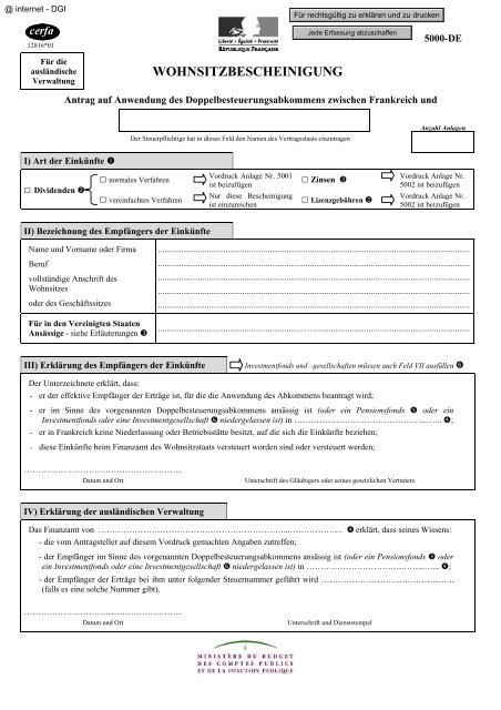 Wohnraumbescheinigung