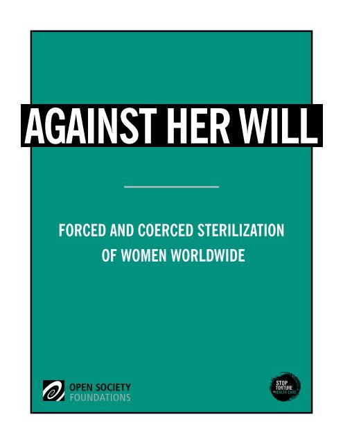 Against Her Will: Forced and Coerced Sterilization of Women ...