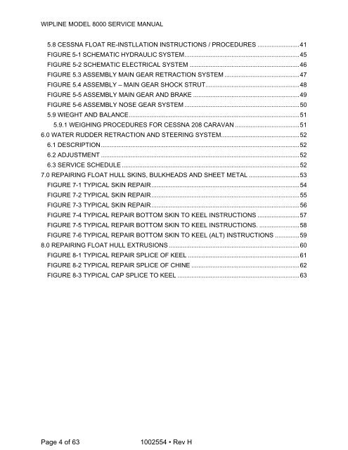 Model 8000 Service Manual - Wipaire Inc.