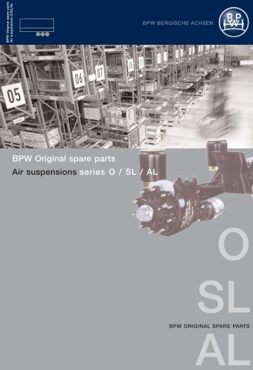 BPW Air Suspension Spare Parts - Well Interparts Online