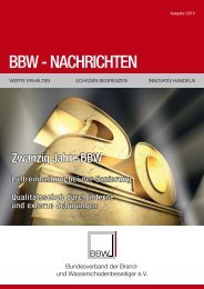 BBW Zeitung 2010 - Ralf Liesner Bautrocknung GmbH & Co. KG
