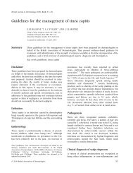Guidelines for the management of tinea capitis - British Association ...