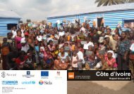 Rapport Annuel 2012 CÃ´te d'Ivoire - Norwegian Refugee Council
