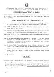 Titoli professionali marittimi e del diporto (dal 11 ... - Guardia Costiera