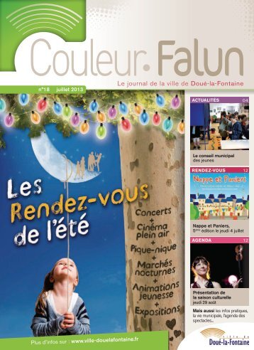 Couleur Falun 18 - Juillet 2013 [pdf - 4Mo] - DouÃ©-la-Fontaine