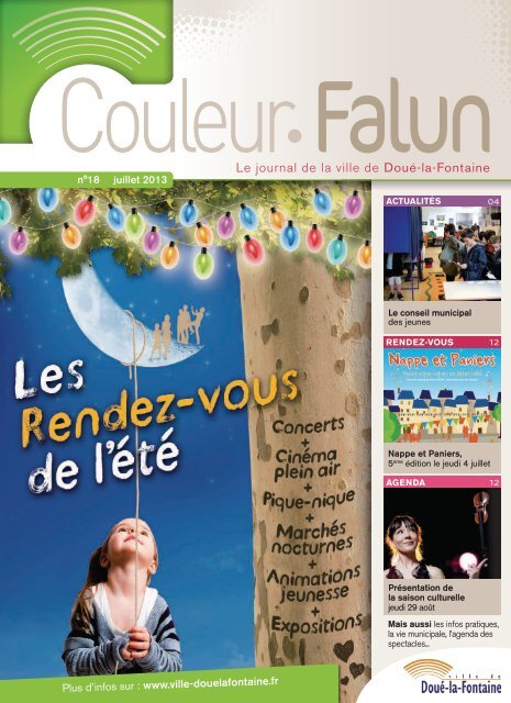Couleur Falun 18 - Juillet 2013 [pdf - 4Mo] - DouÃ©-la-Fontaine
