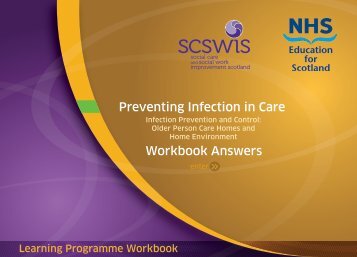 Preventing Infection in Care Workbook Answers