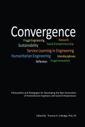 Convergence: Philosophies and Pedagogies for Developing the ...