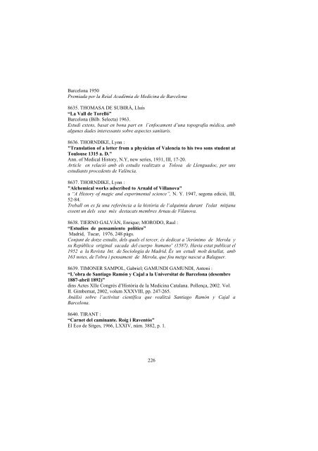 GIMBERNAT 44-100-EDITORIAL.p65 - AcadÃ¨mia de Medicina de ...