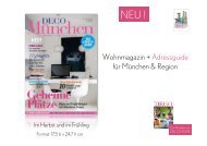 Wohnmagazin + Adressguide für München & Region