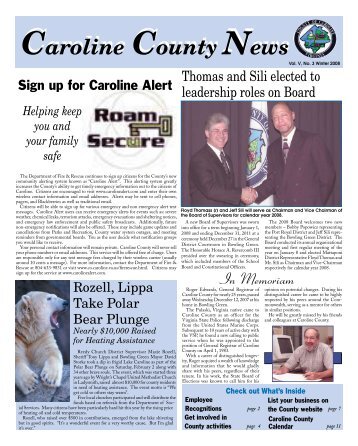 Caroline County News Caroline County News