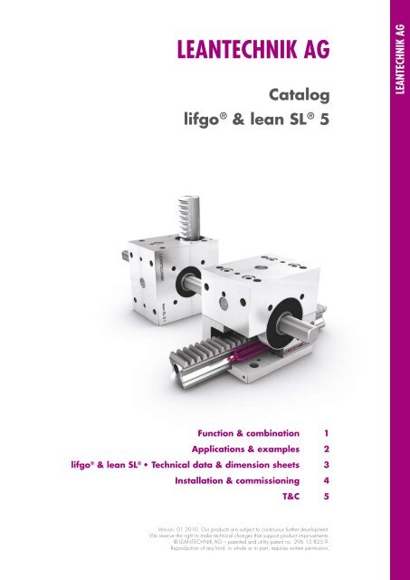 lean SL - Leantechnik AG