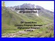 Country Presentation: AFGHANISTAN - eRails