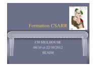 Formation CSARR