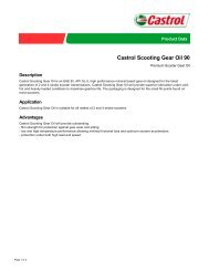 Castrol Scooting Gear Oil 90