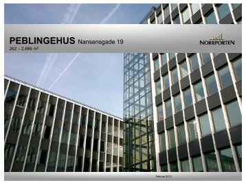PEBLINGEHUS Nansensgade 19 - Norrporten