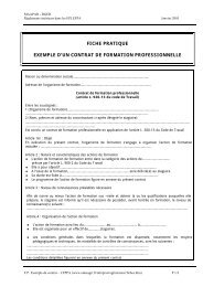 FICHE PRATIQUE EXEMPLE D'UN CONTRAT DE ... - ChloroFil