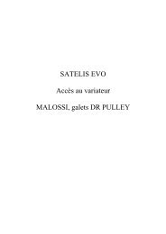 SATELIS EVO malossi pulley.pdf - Club-ScooterGT.com