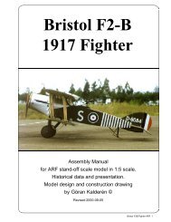 Royal Aircraft Factory SE5a Manual - Macca's Vintage Aerodrome Royal Aircraft Factory SE5a Manual - Macca's Vintage Aerodrome