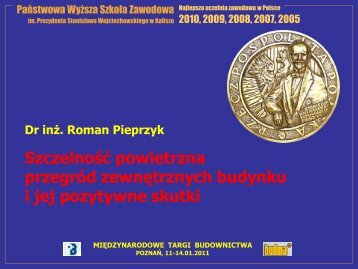 dr inÅ¼. Roman Pieprzyk