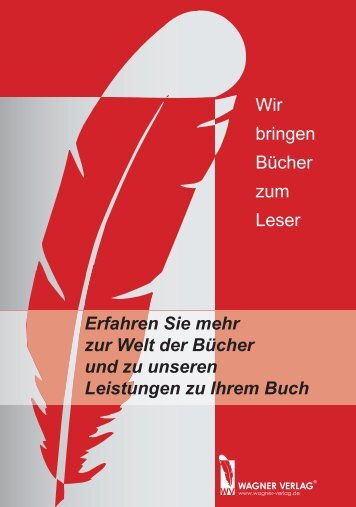 Unsere Leistungen als Pdf-Datei - Wagner-Verlag