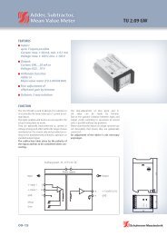 TU 2.09 GW - Schuhmann Messtechnik