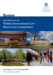 32nd edition of the Telders International Law Moot ... - marc-steiner.ch