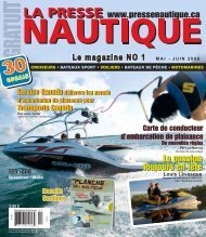 La Presse Nautique volume 4, no 2, mai-juin 2006 - NautiPneu