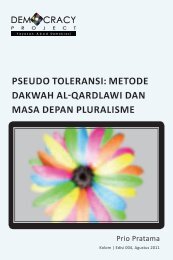 pseudo toleransi - Democracy Project