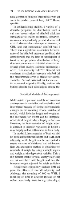 Obesity Epidemiology