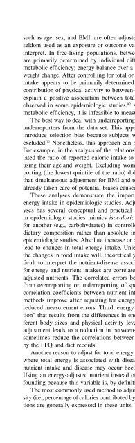 Obesity Epidemiology